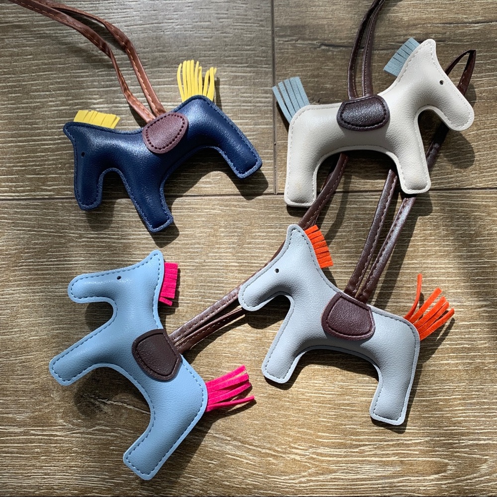 Cute Horse Keychain Bag Charm